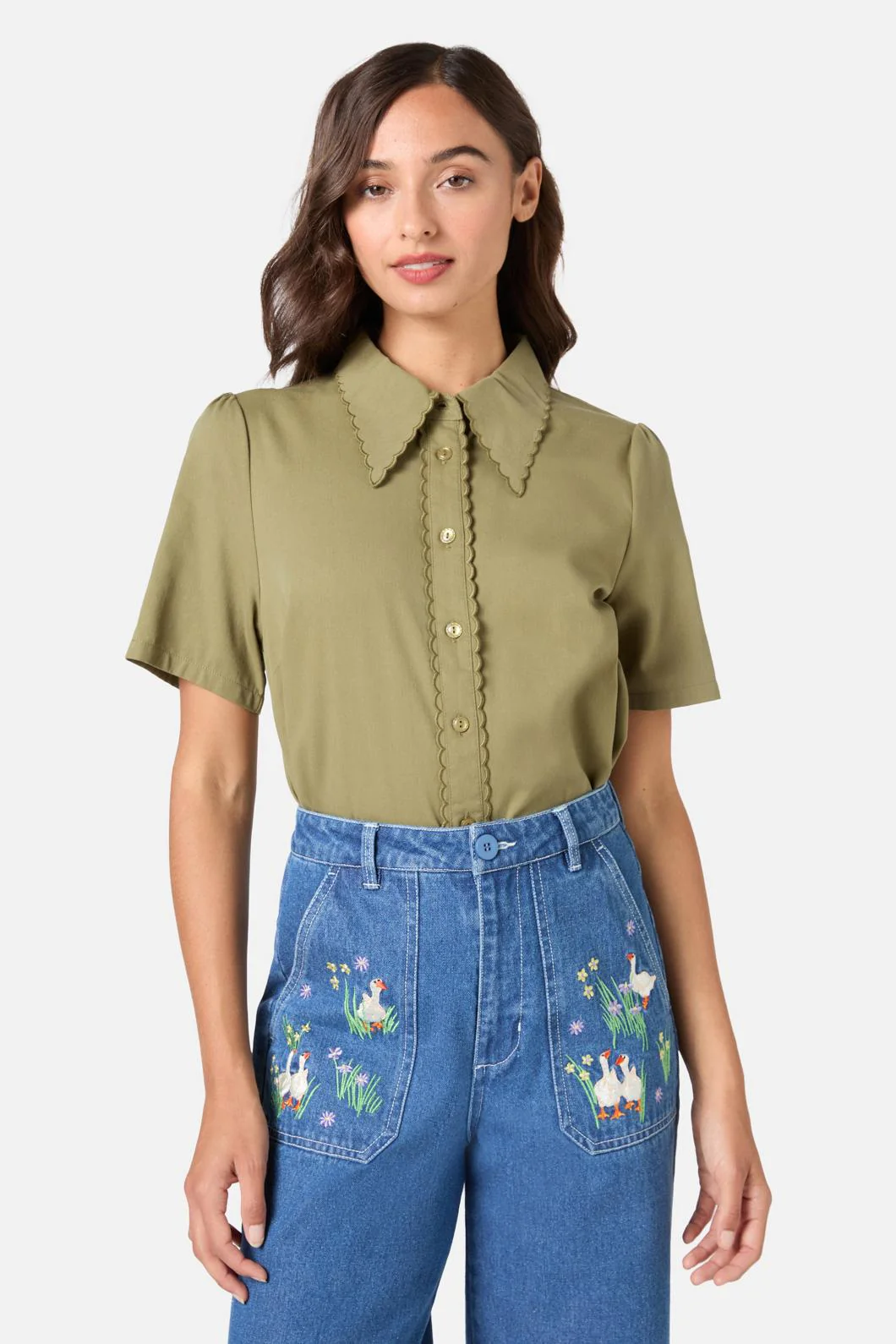Elouise Short Sleeve Blouse - Image 7