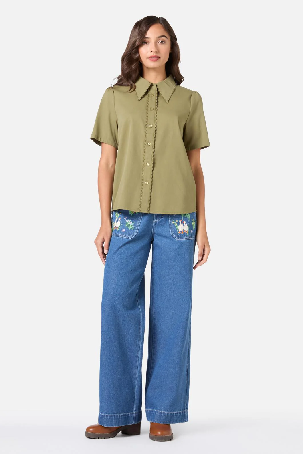 Elouise Short Sleeve Blouse - Image 8
