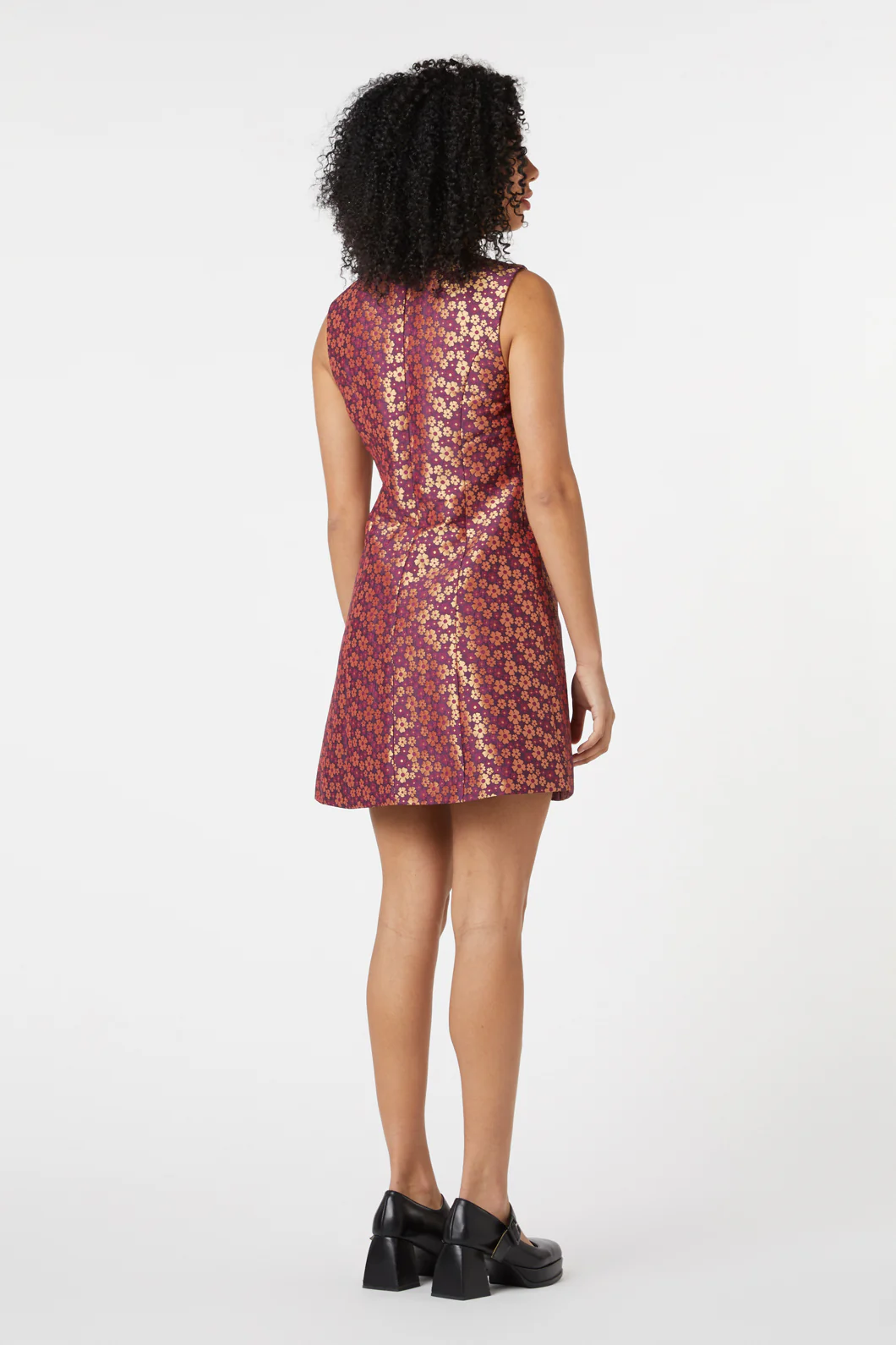 Elsa Brocade Dress - Image 4