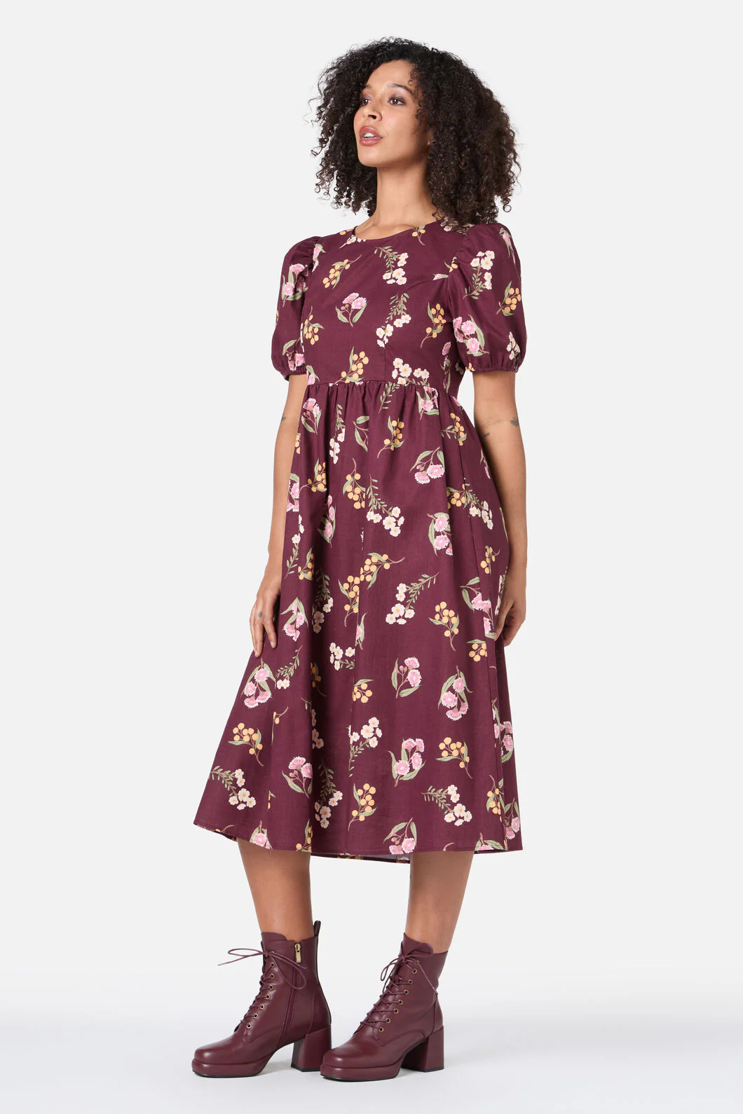 Elsie Native Midi Dress - Image 3