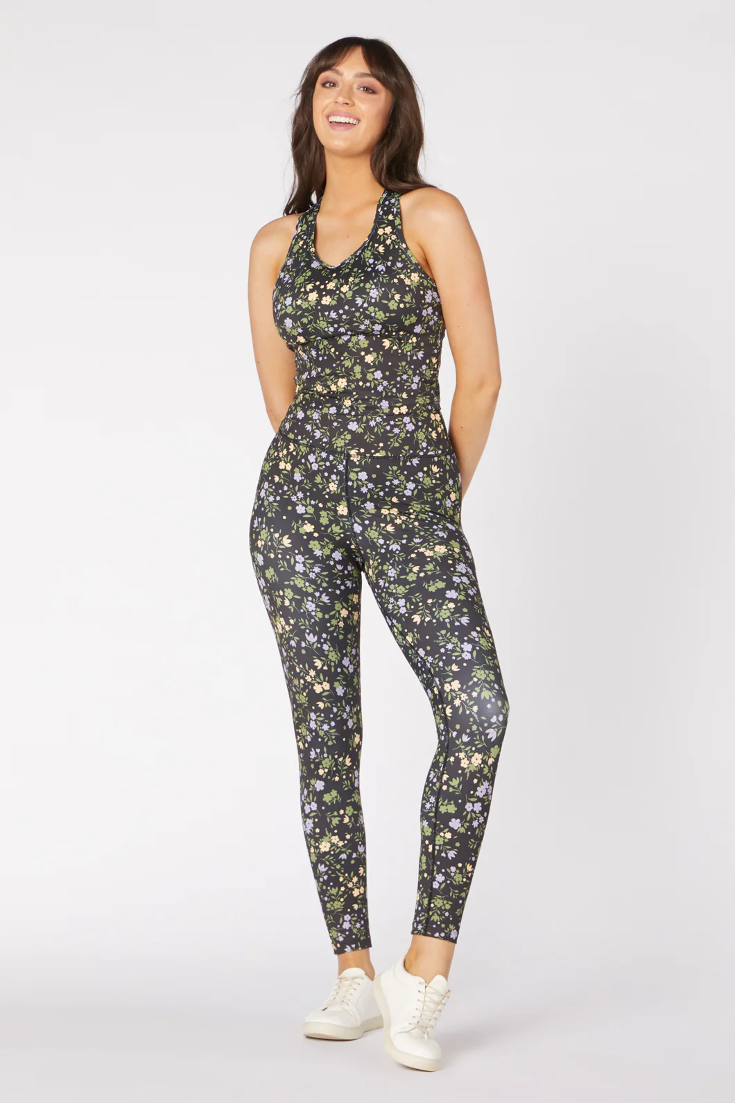 Erika Floral Cropped Tank - Image 7