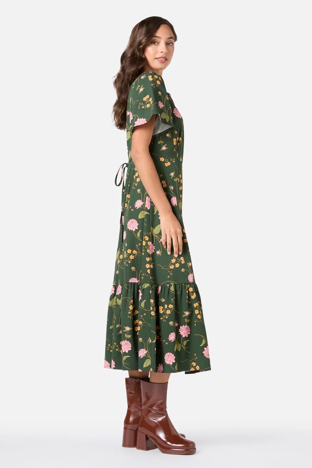 Esmerelda Floral Midi Dress - Image 3