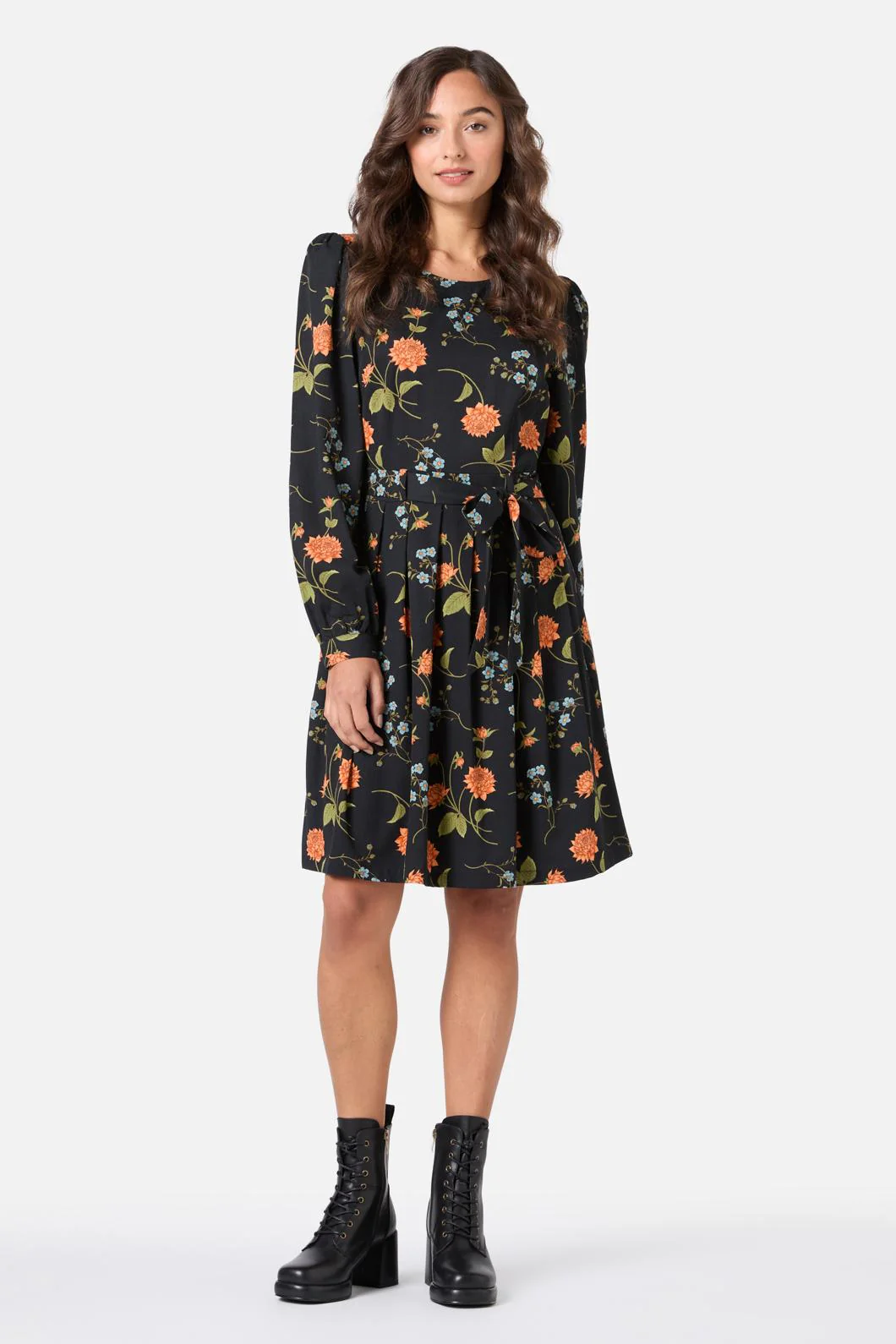Esmerelda Floral Mini Dress - Image 4