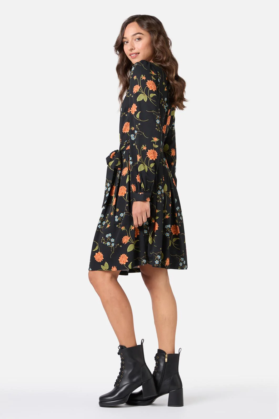 Esmerelda Floral Mini Dress - Image 6