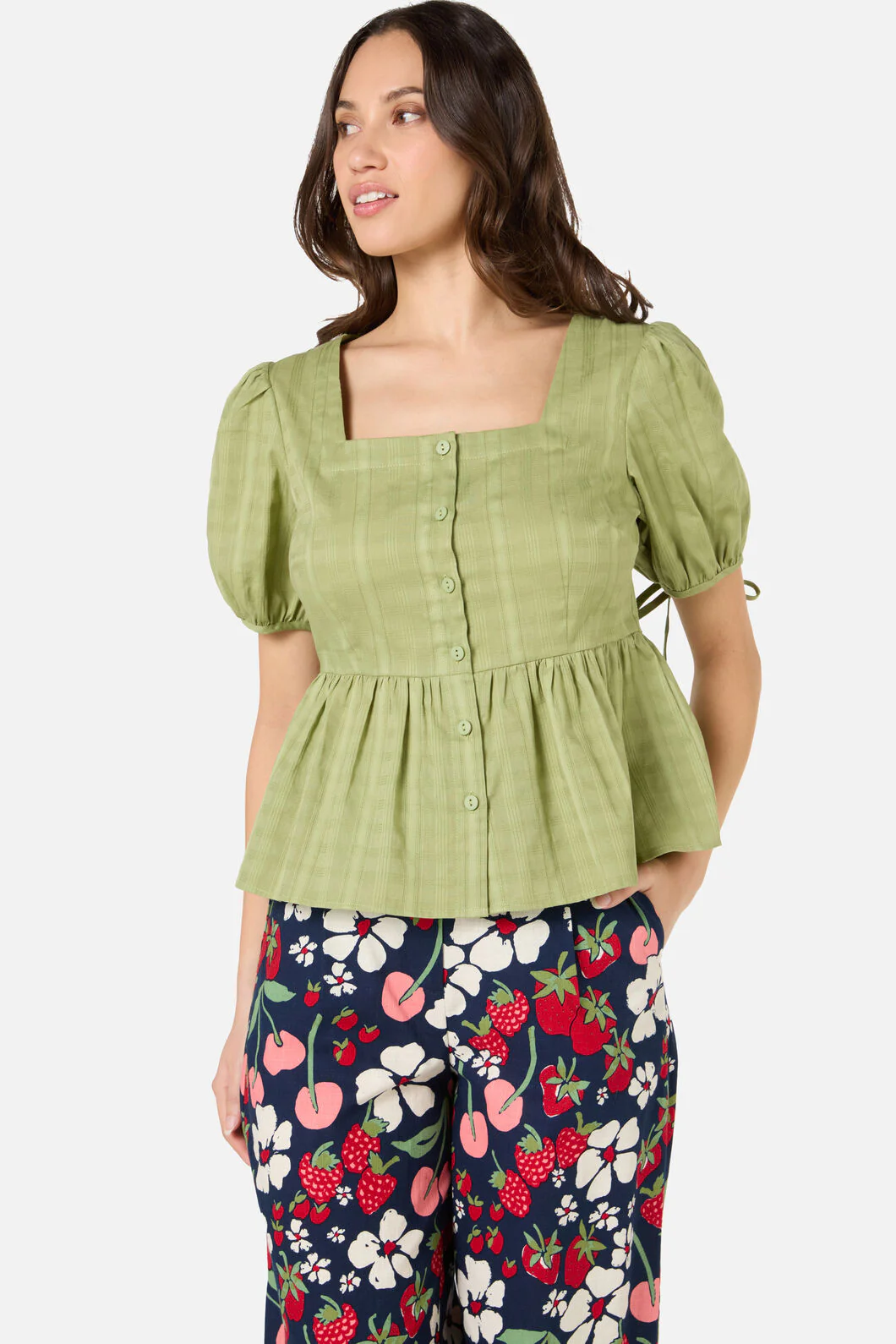 Eveleigh Peplum Top - Image 3
