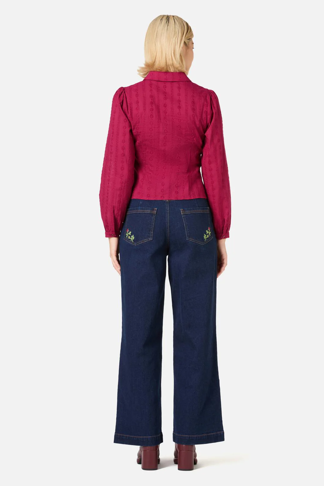 Evelyn Cute Cotton Blouse - Image 5
