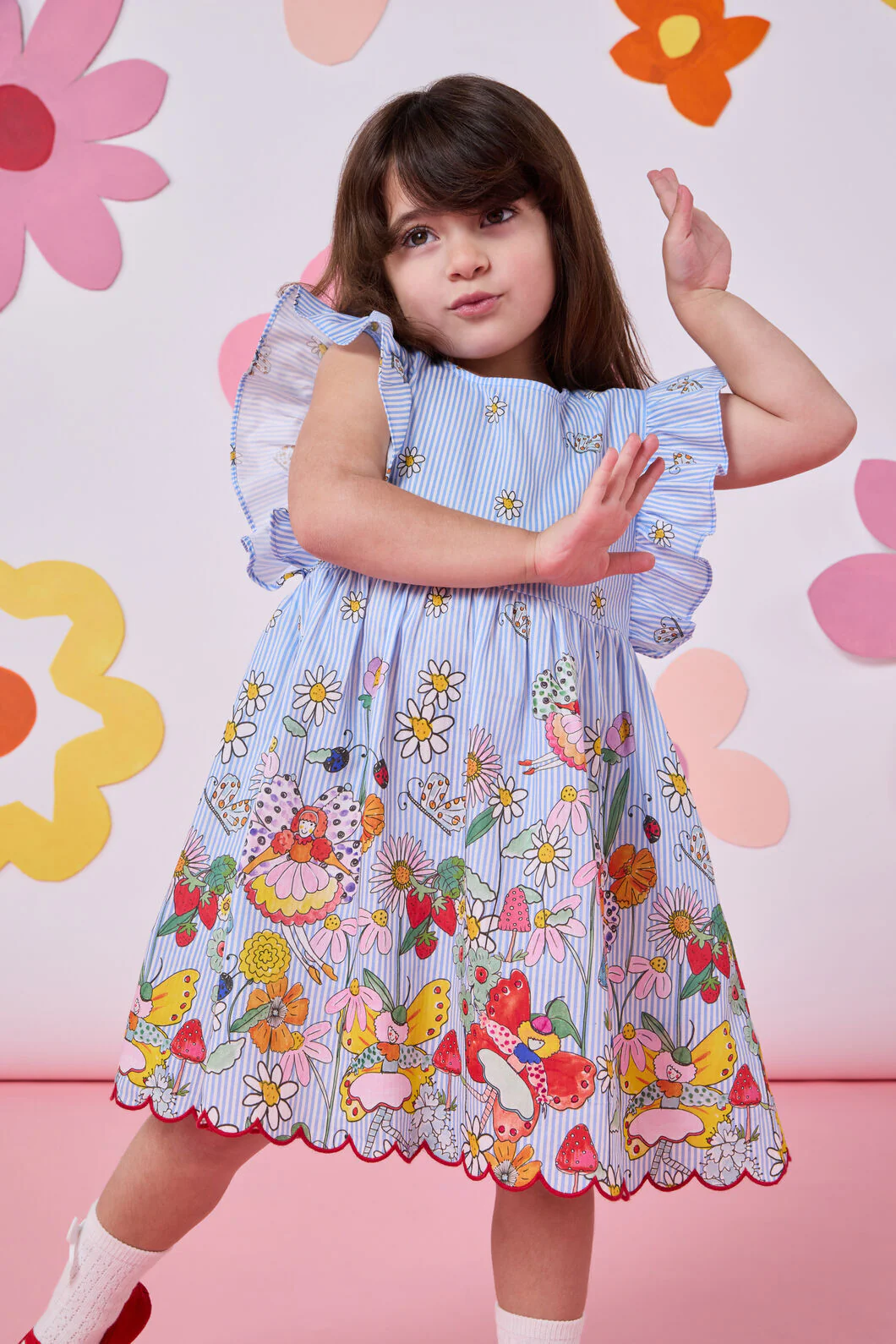 Fairies Kids Border Dress - Image 2