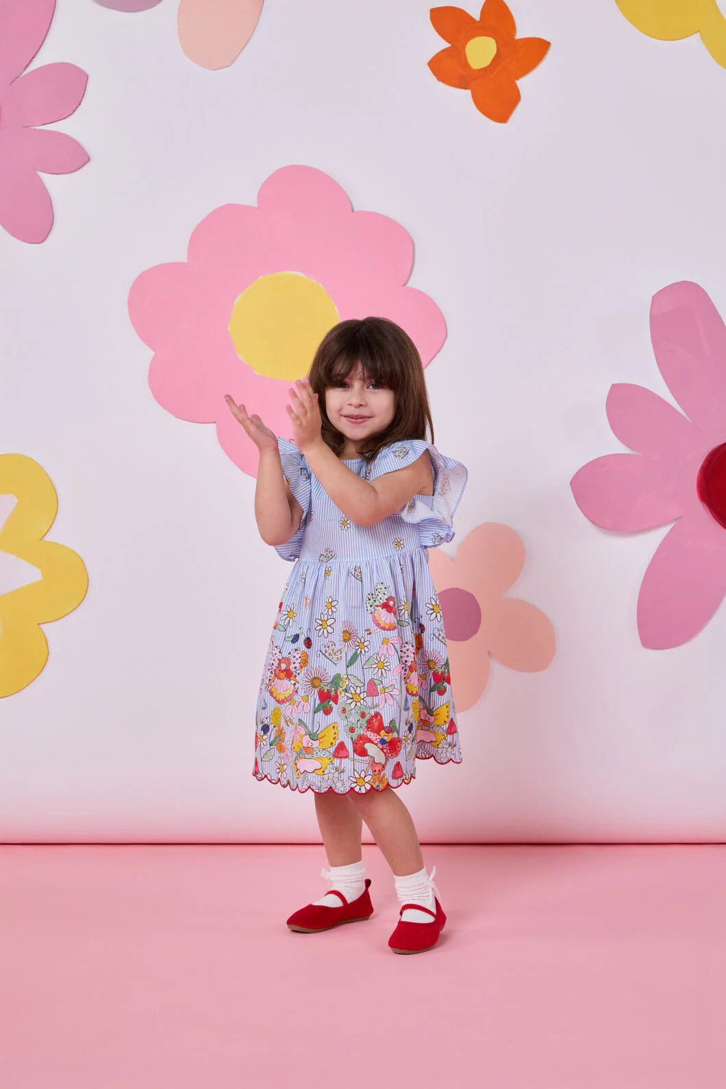 Fairies Kids Border Dress - Image 3