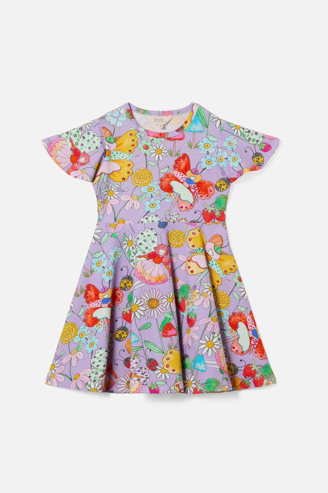 Fairies Kids Flutter Dress - Image 3