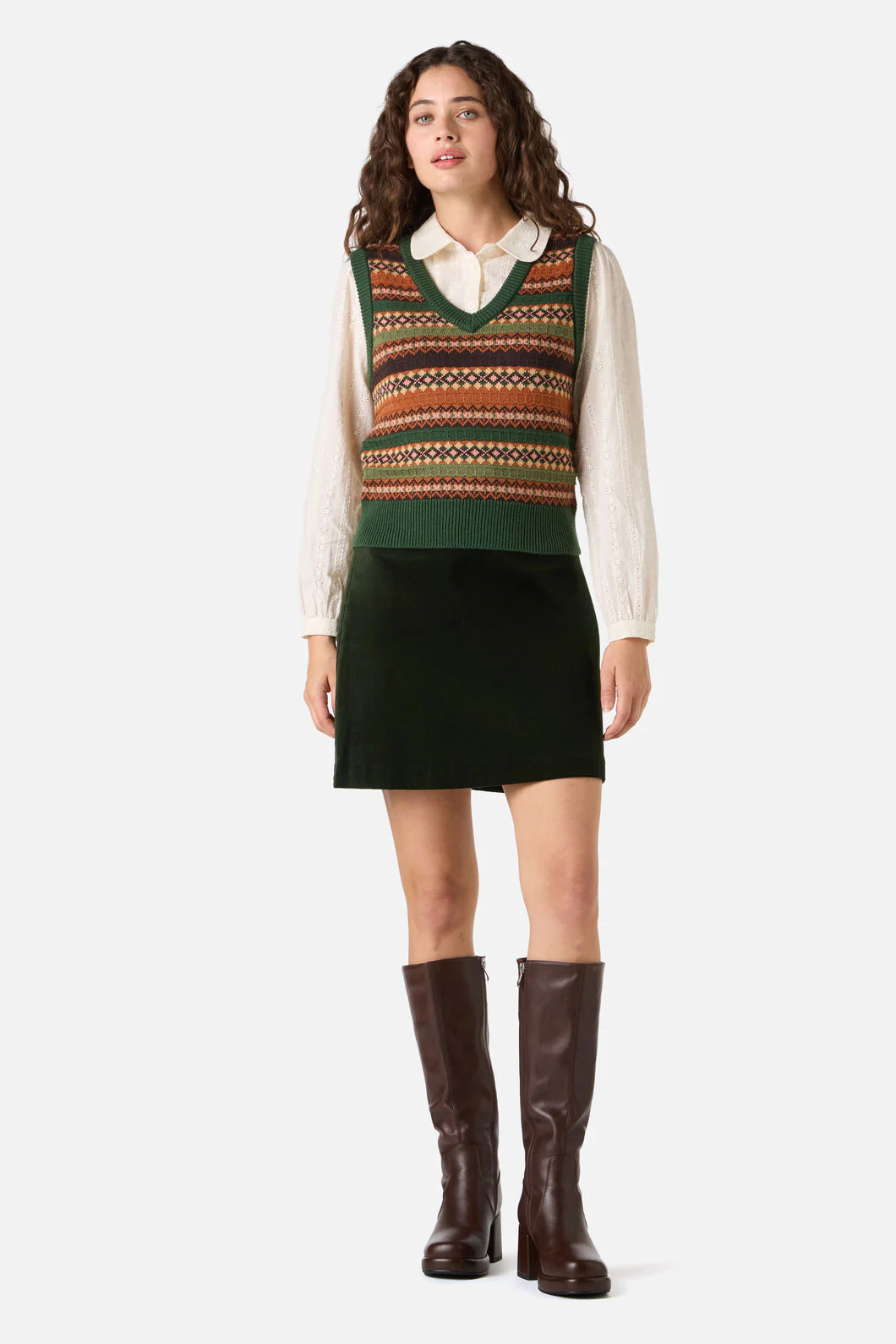 Fairisle Knit Vest - Image 2