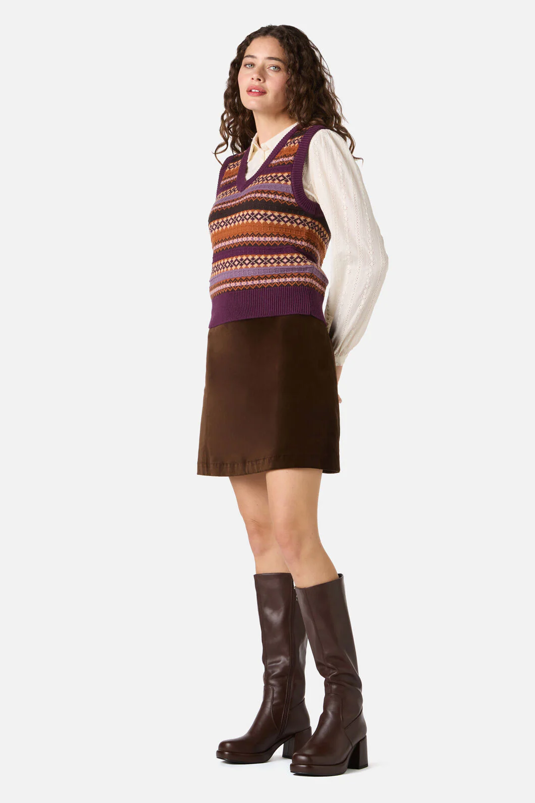 Fairisle Knit Vest - Image 8