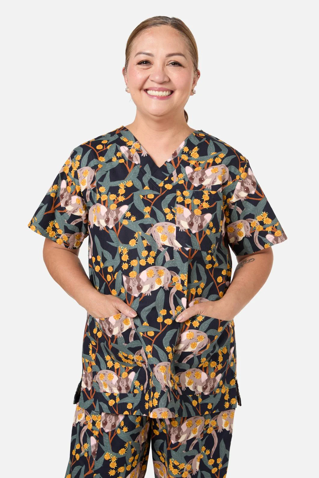 Navy Fairy Possum Scrub Set - Image 11