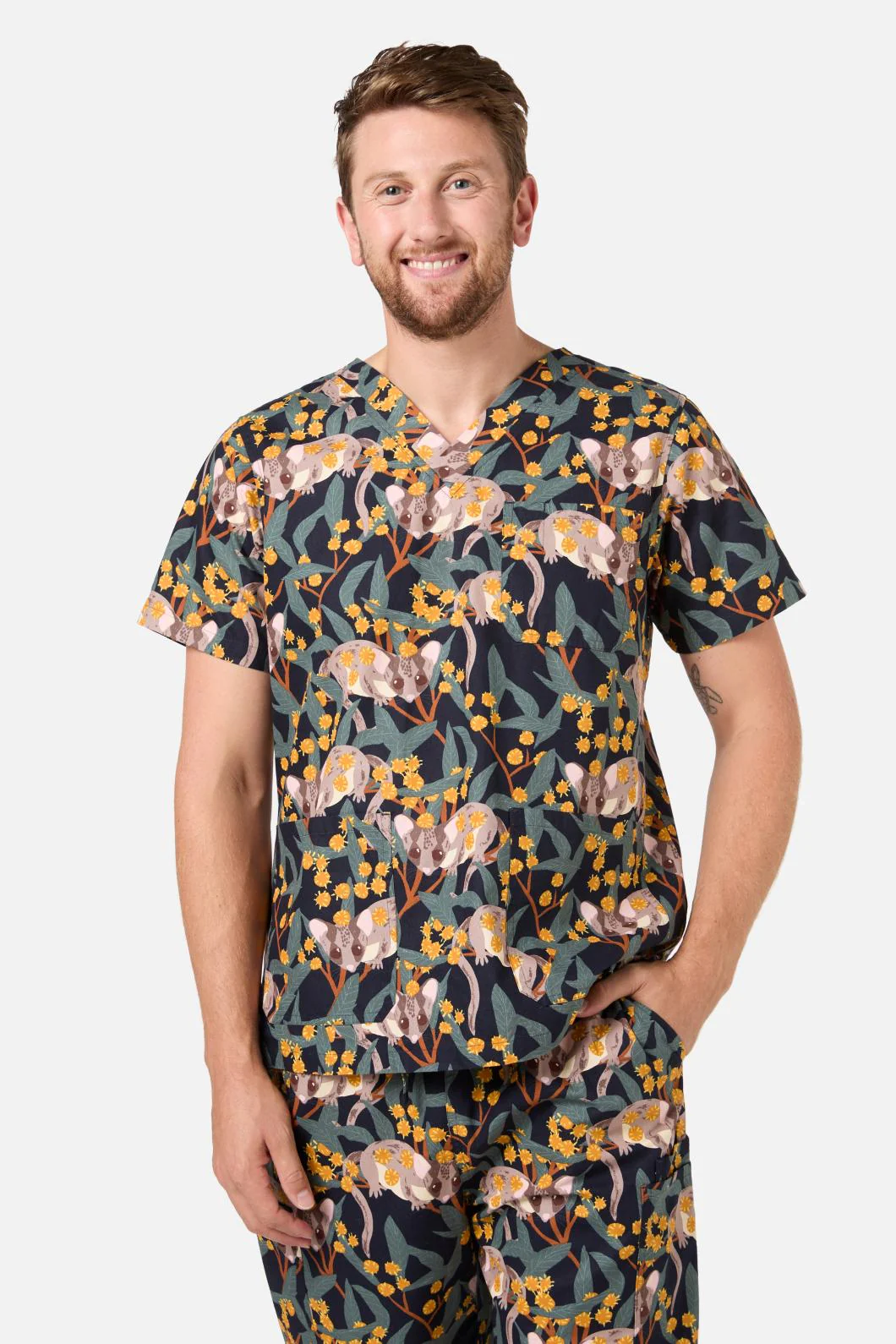 Navy Fairy Possum Scrub Set - Image 3