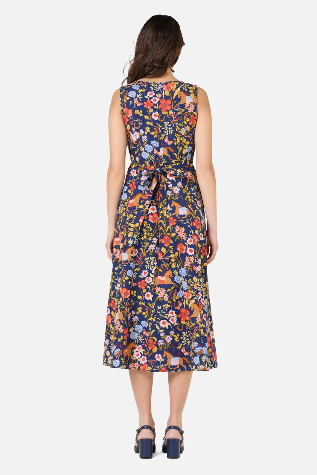 Fancy Horses Midi Dress - Image 5