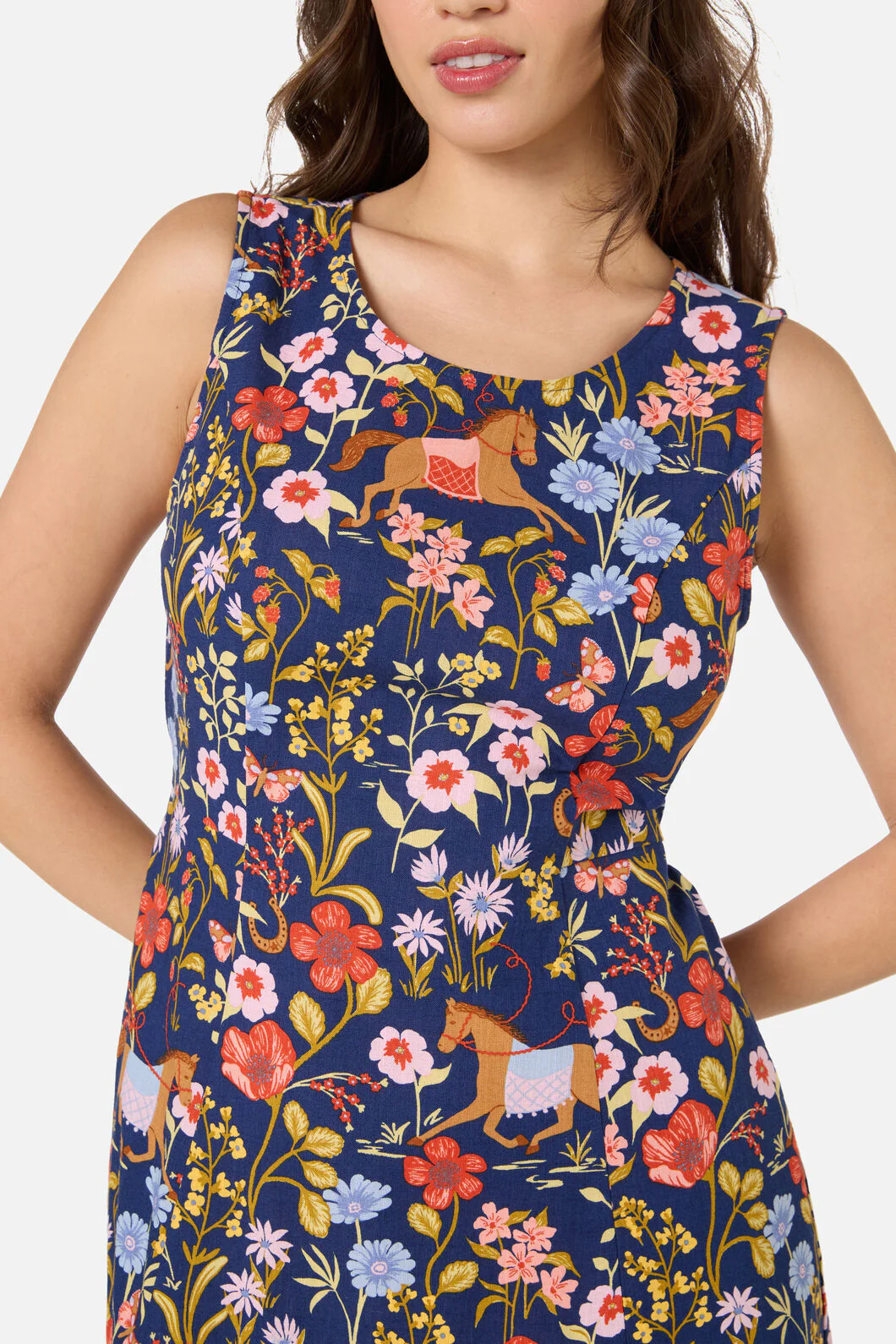 Fancy Horses Midi Dress - Image 7