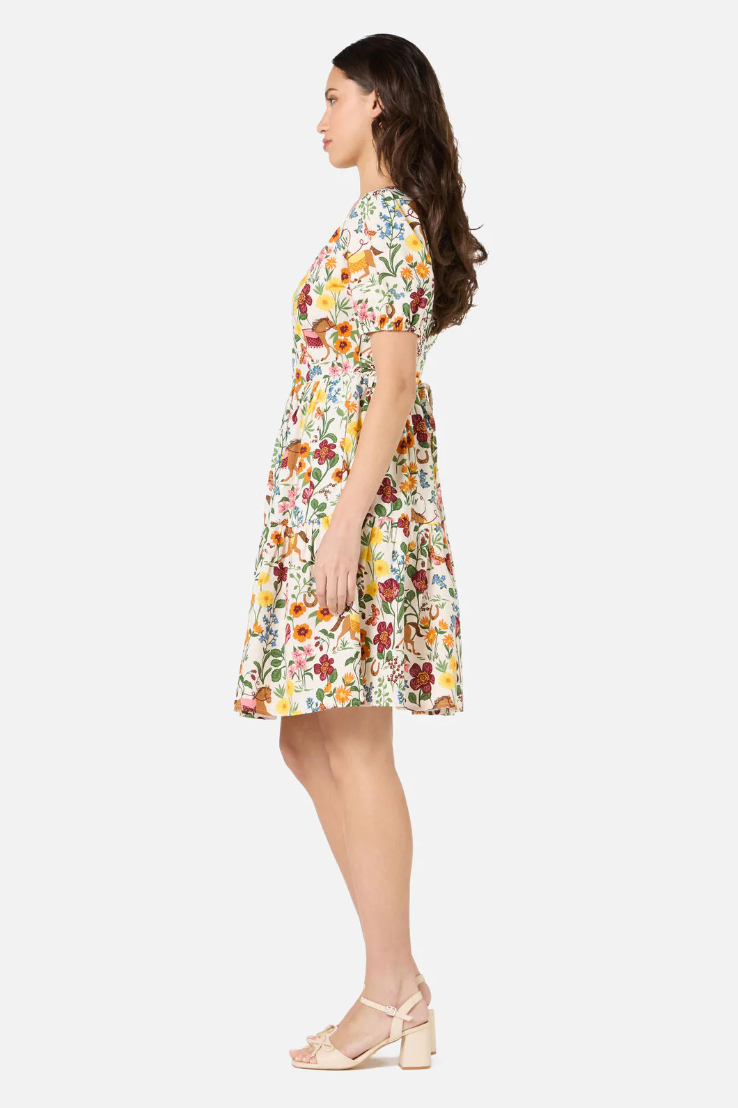 Fancy Horses Tiered Mini Dress - Image 5