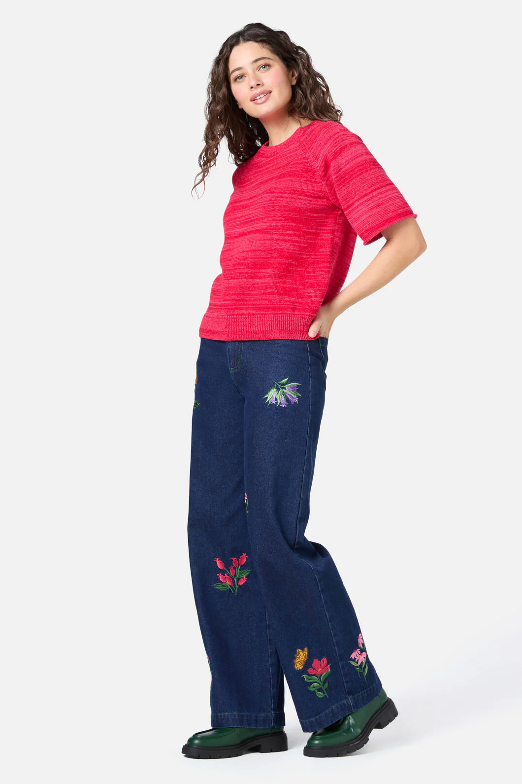 Fern Short Sleeve Knit Top - Image 4