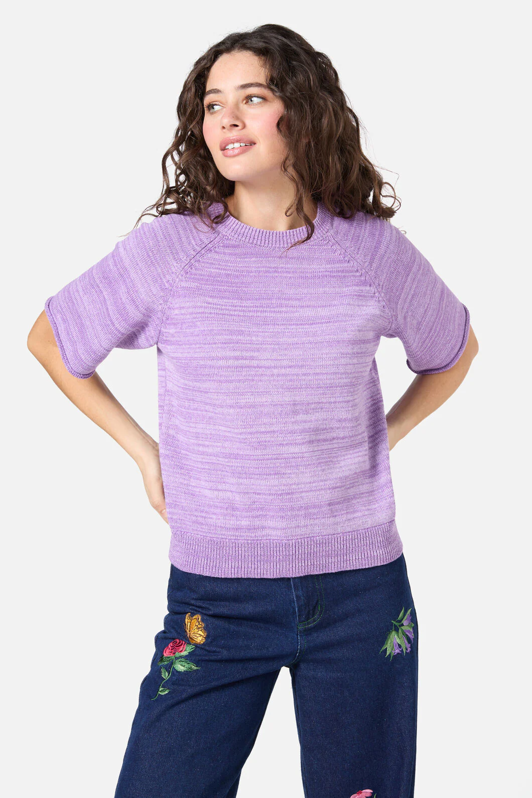 Fern Short Sleeve Knit Top - Image 7