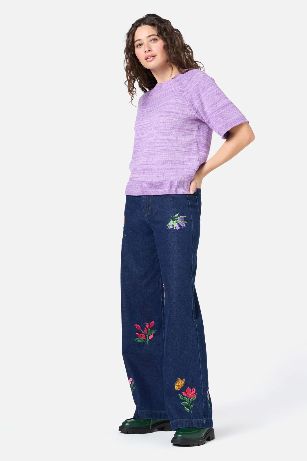 Fern Short Sleeve Knit Top - Image 9