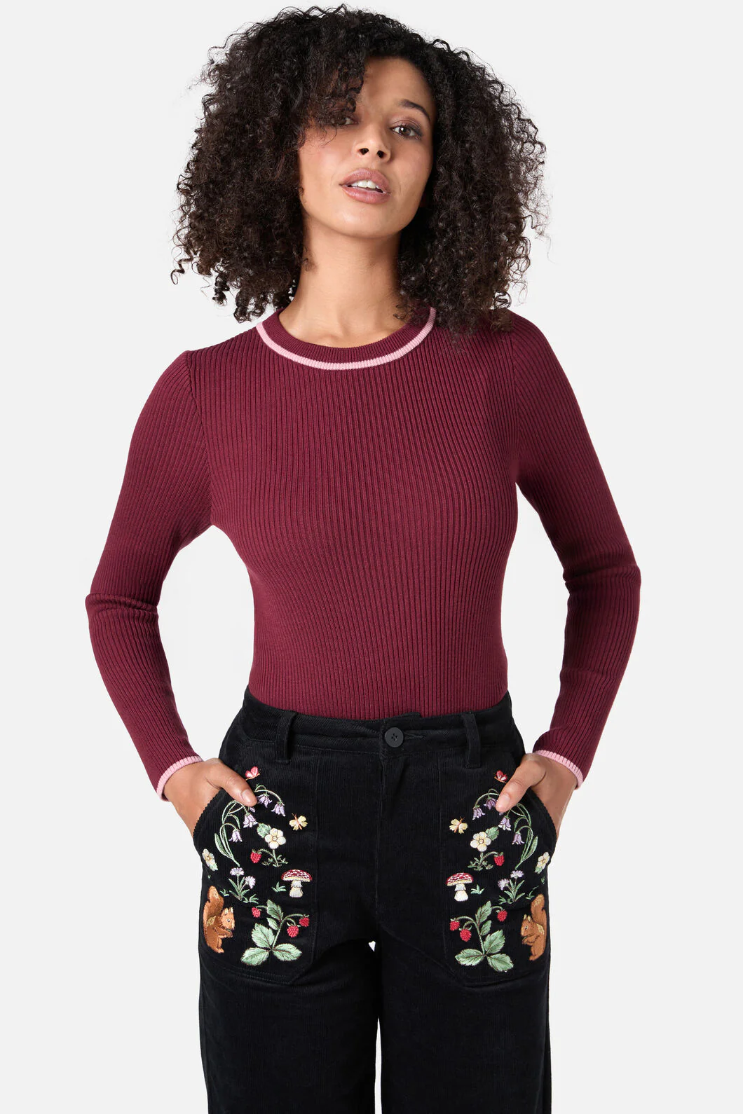 Fifi Rib Knit Top - Image 2