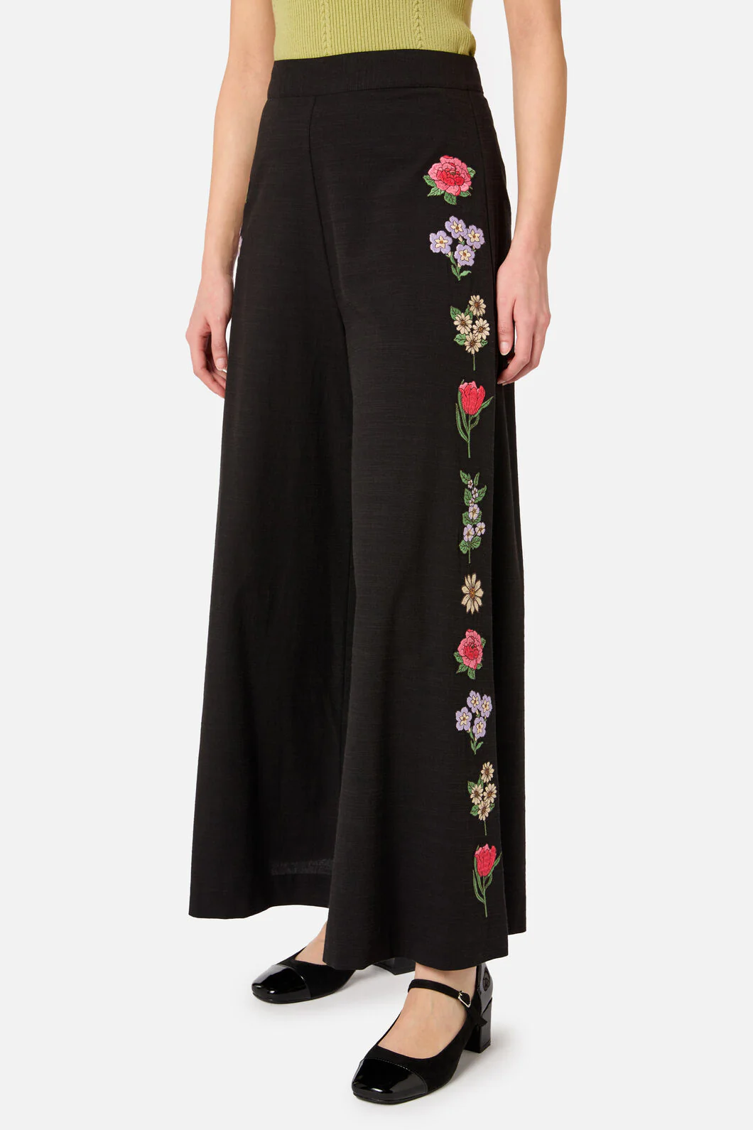 Fleur Embroidered Pant - Image 7