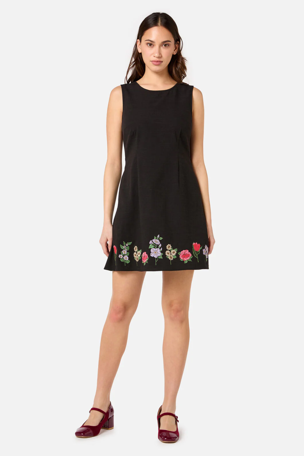 Fleur Embroidered Shift Dress - Image 4