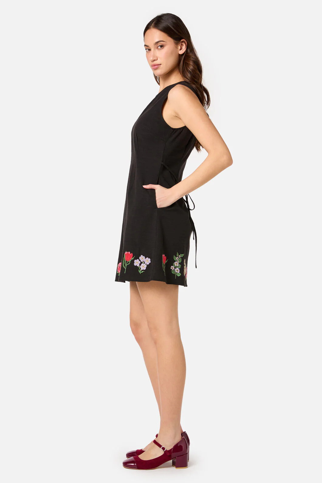 Fleur Embroidered Shift Dress - Image 5