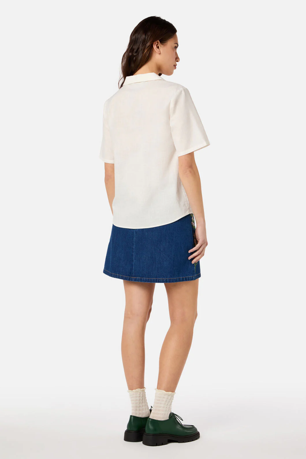 Fleur Embroidered Shirt - Image 7