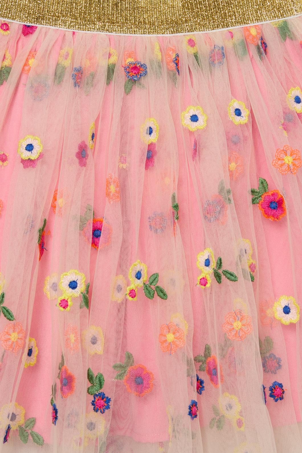 Flora Emb Kids Skirt - Image 4