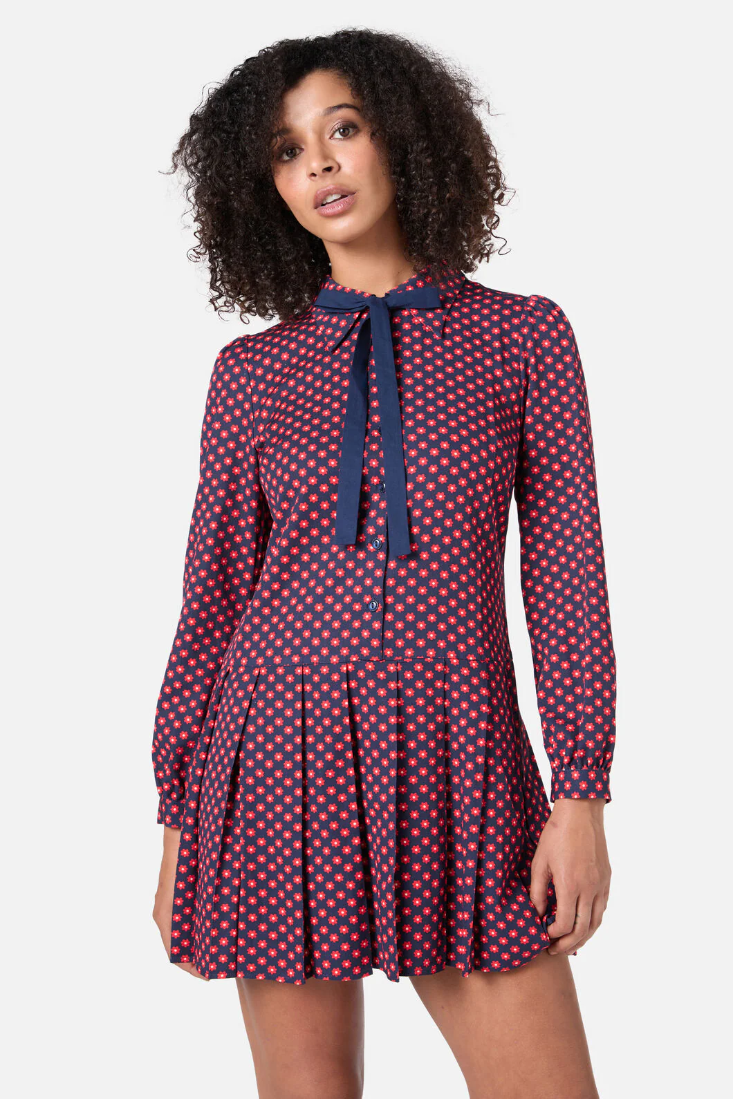 Flora Geo Shirt Dress - Image 3