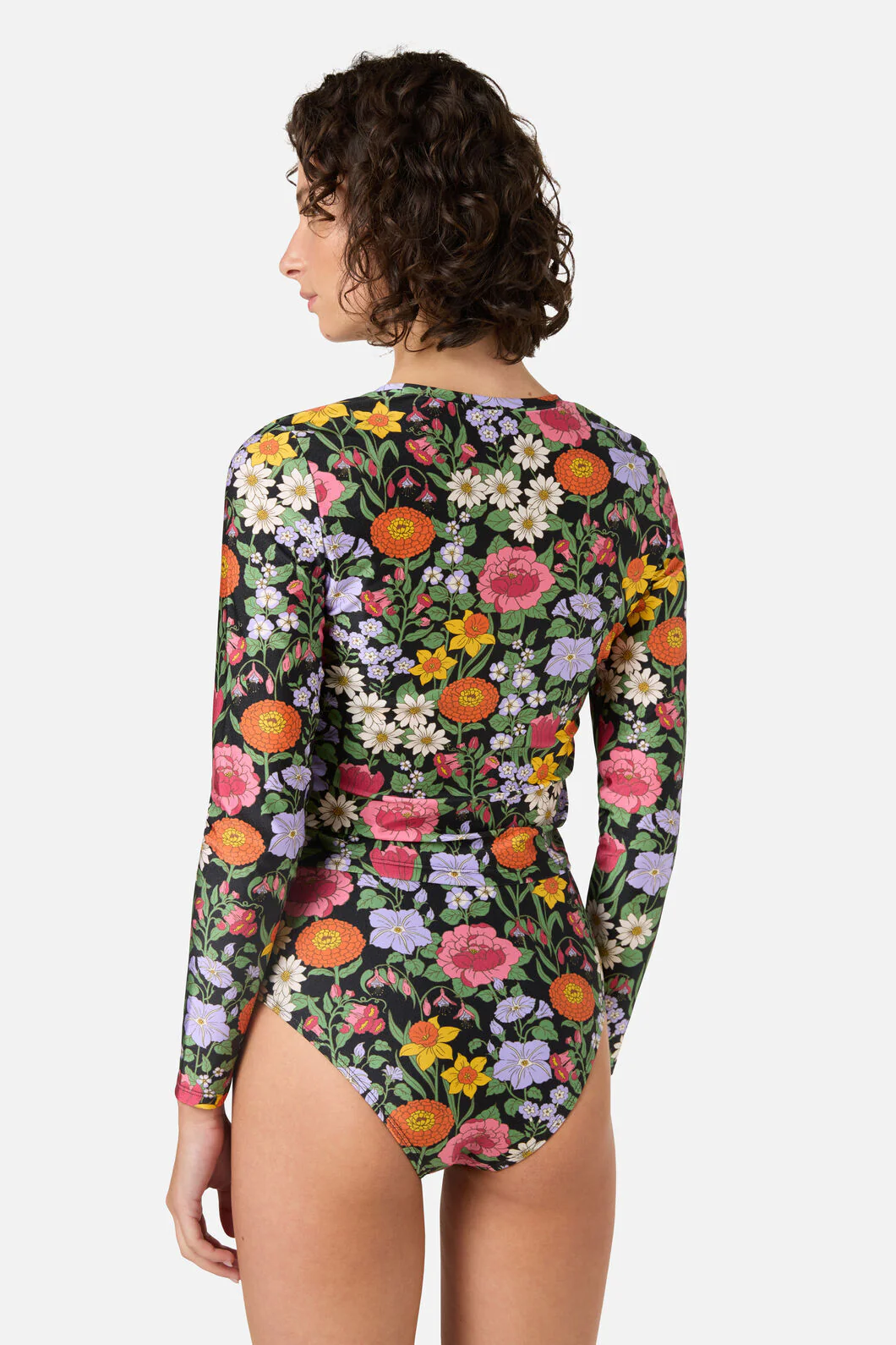 Floral Field Rashie Swim Top - Image 4