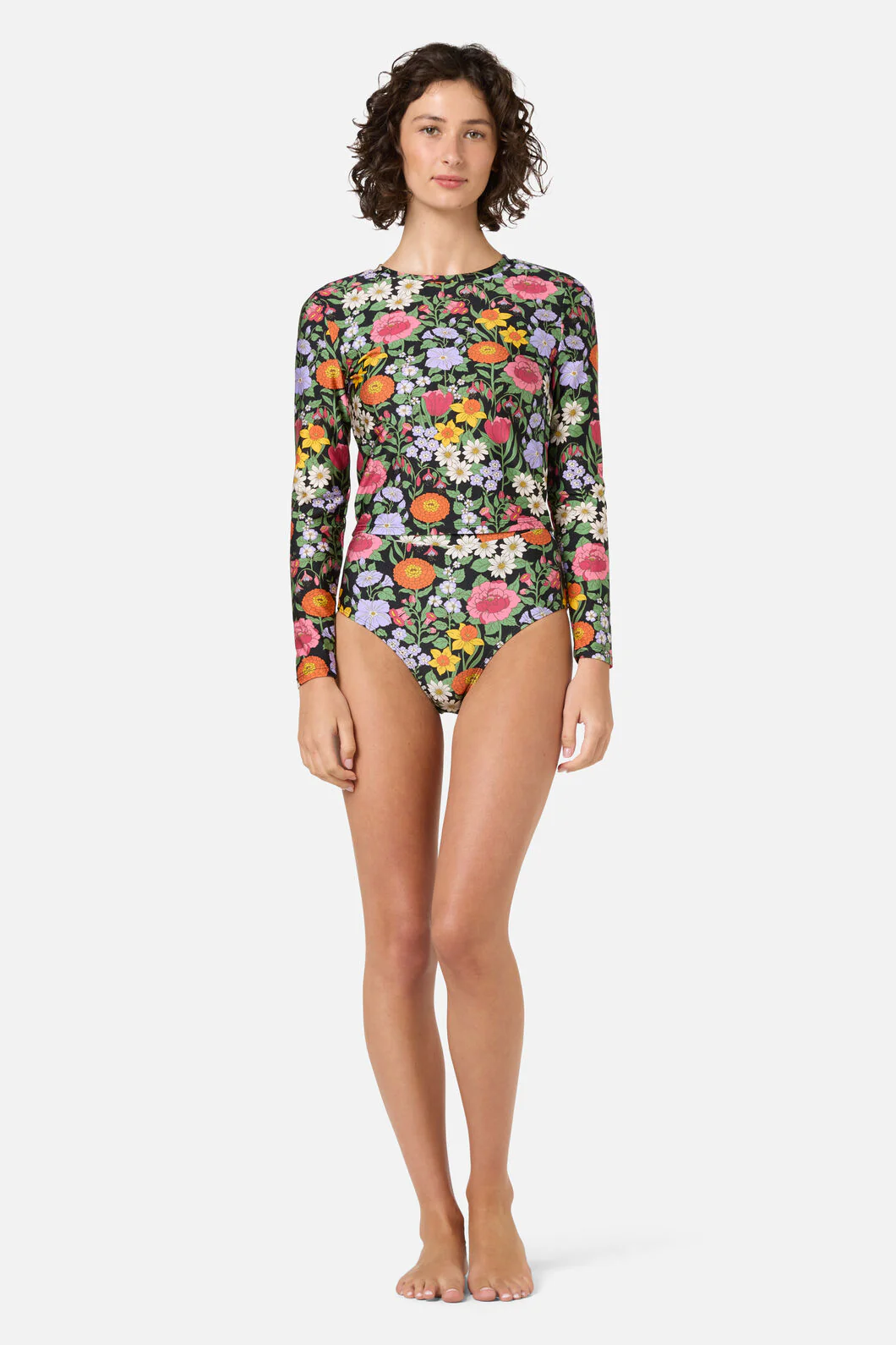 Floral Field Rashie Swim Top - Image 5