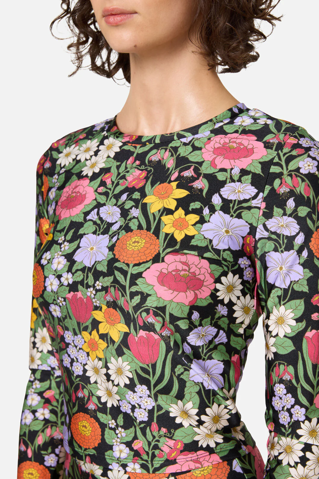 Floral Field Rashie Swim Top - Image 7
