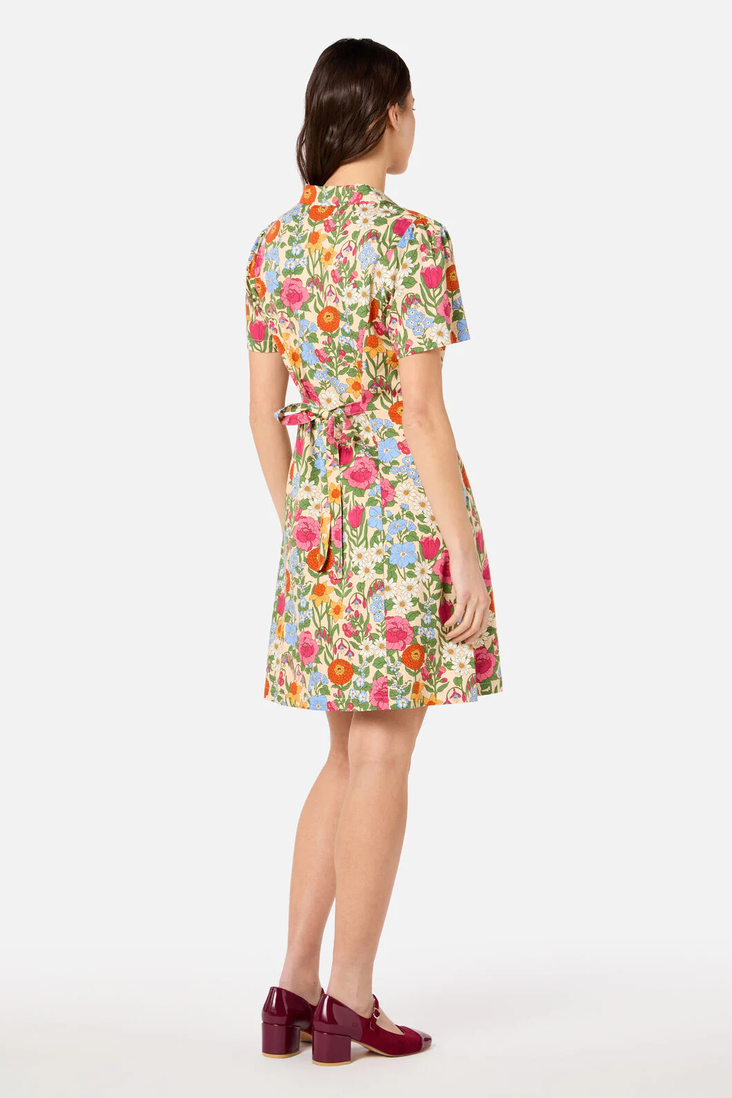 Floral Field Shirt Dress - Image 7
