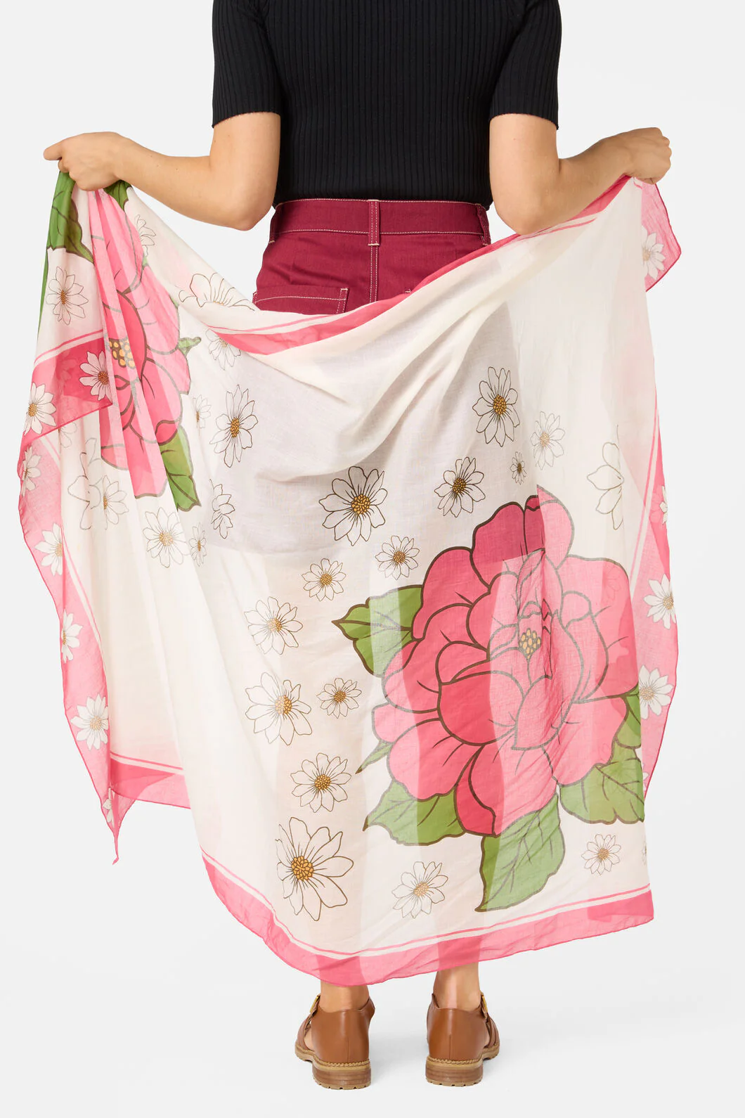 Floral Fields Cotton Sarong