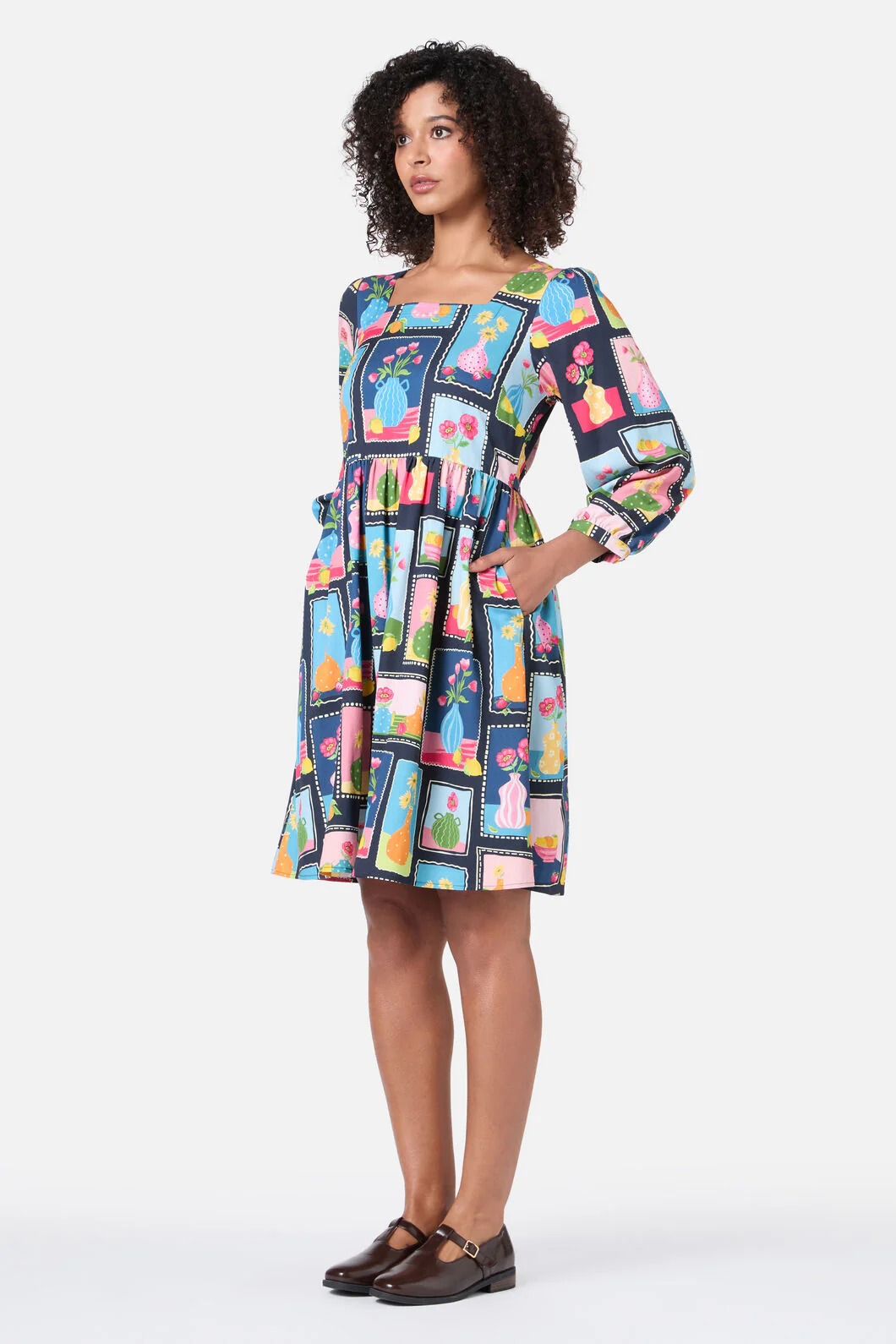 Flower Vases Mini Dress - Image 4