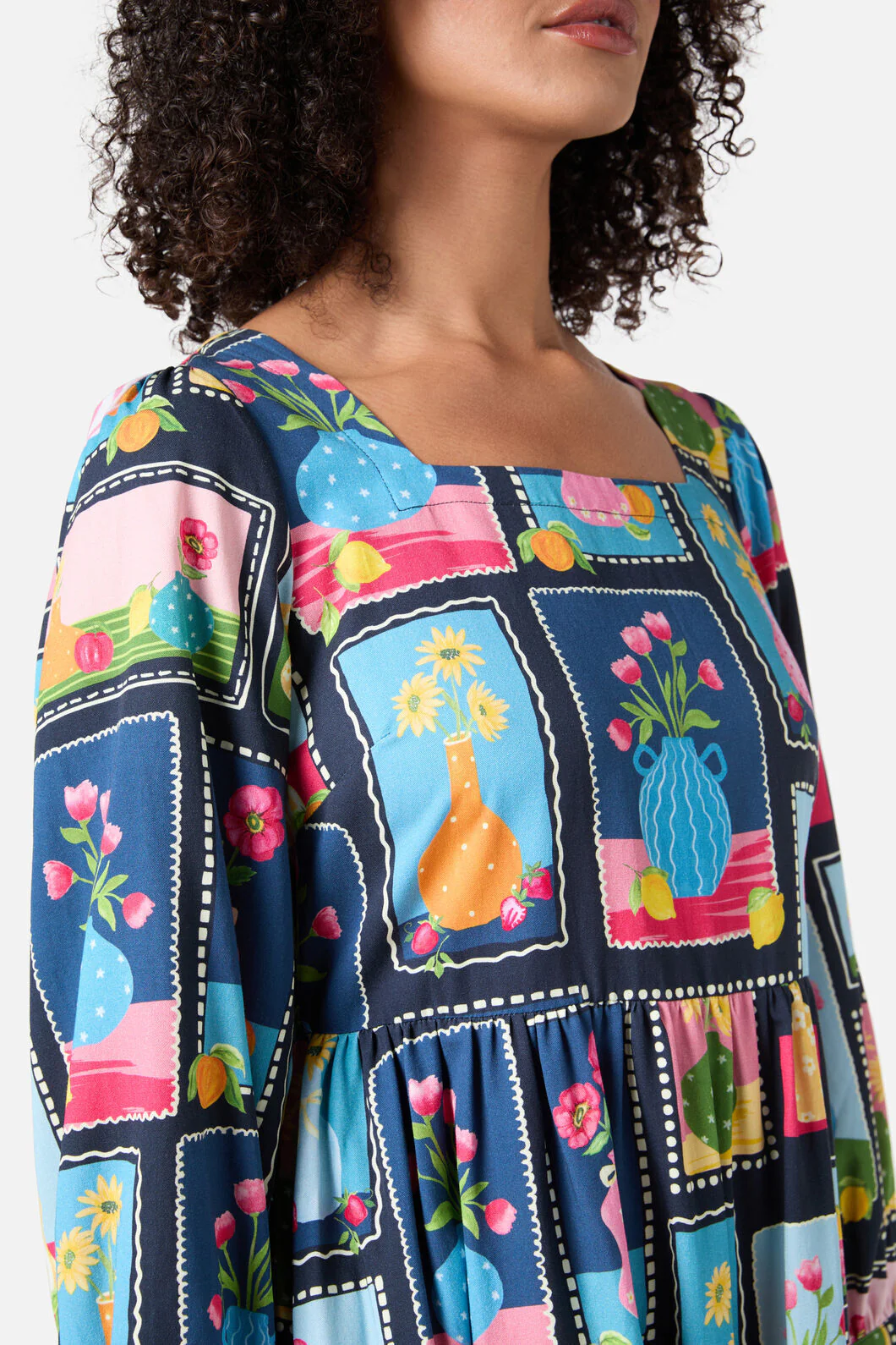 Flower Vases Mini Dress - Image 6