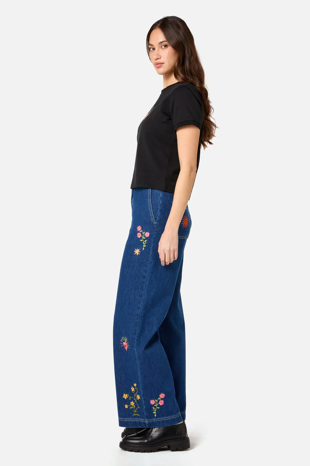 Folk Art Printed Tee - Image 3