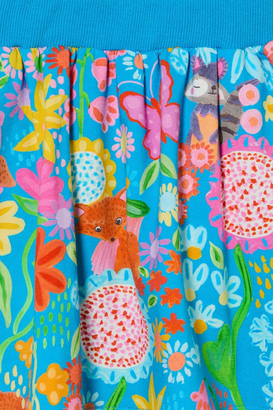 Folk Flower Kids Skirt - Image 4