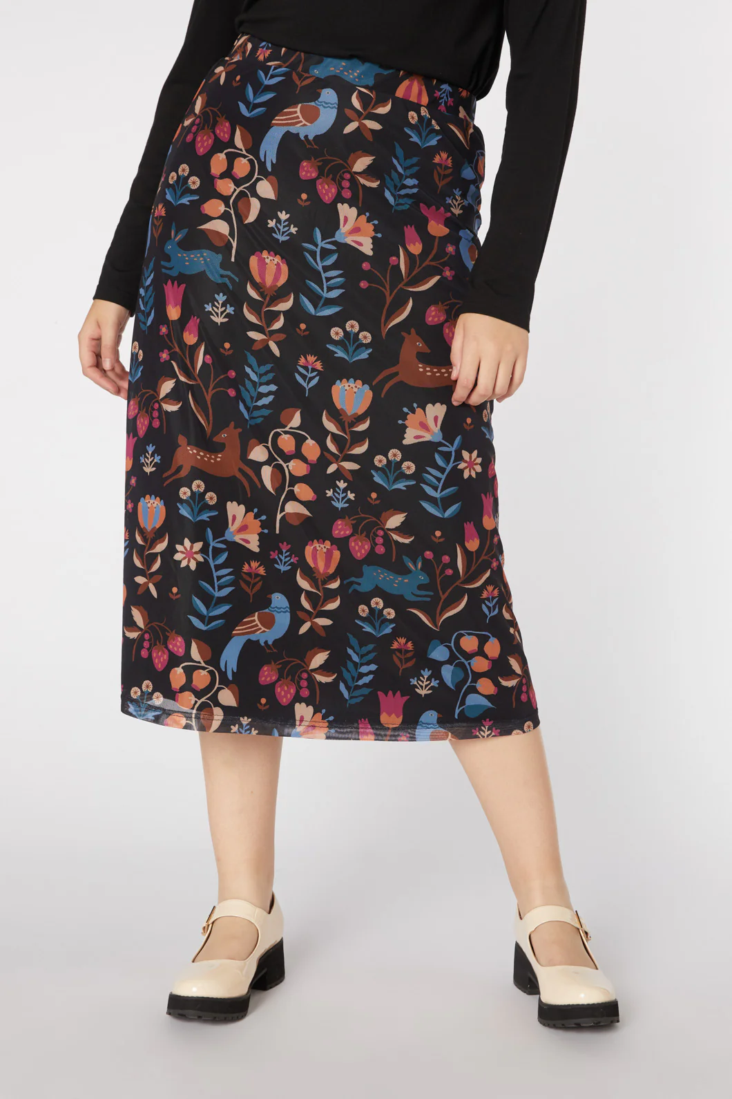 Folksy Karina Mesh Skirt - Image 4