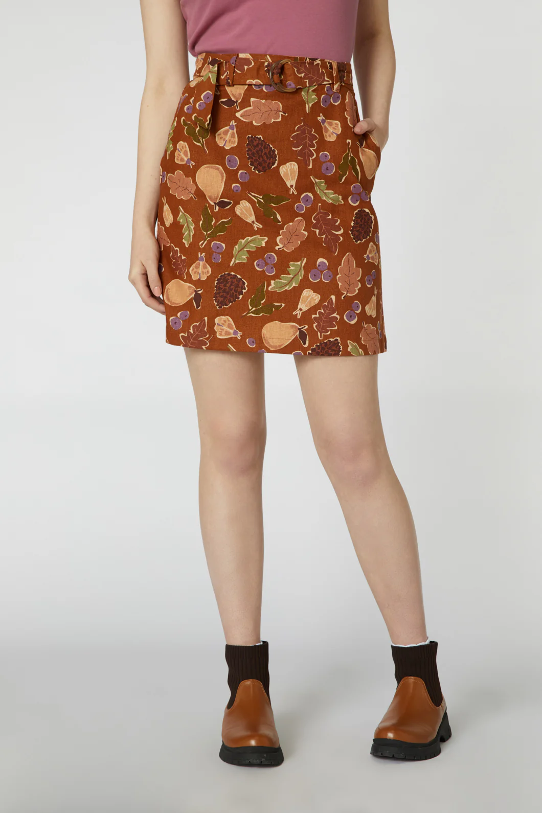 Forest Print Skirt - Image 4