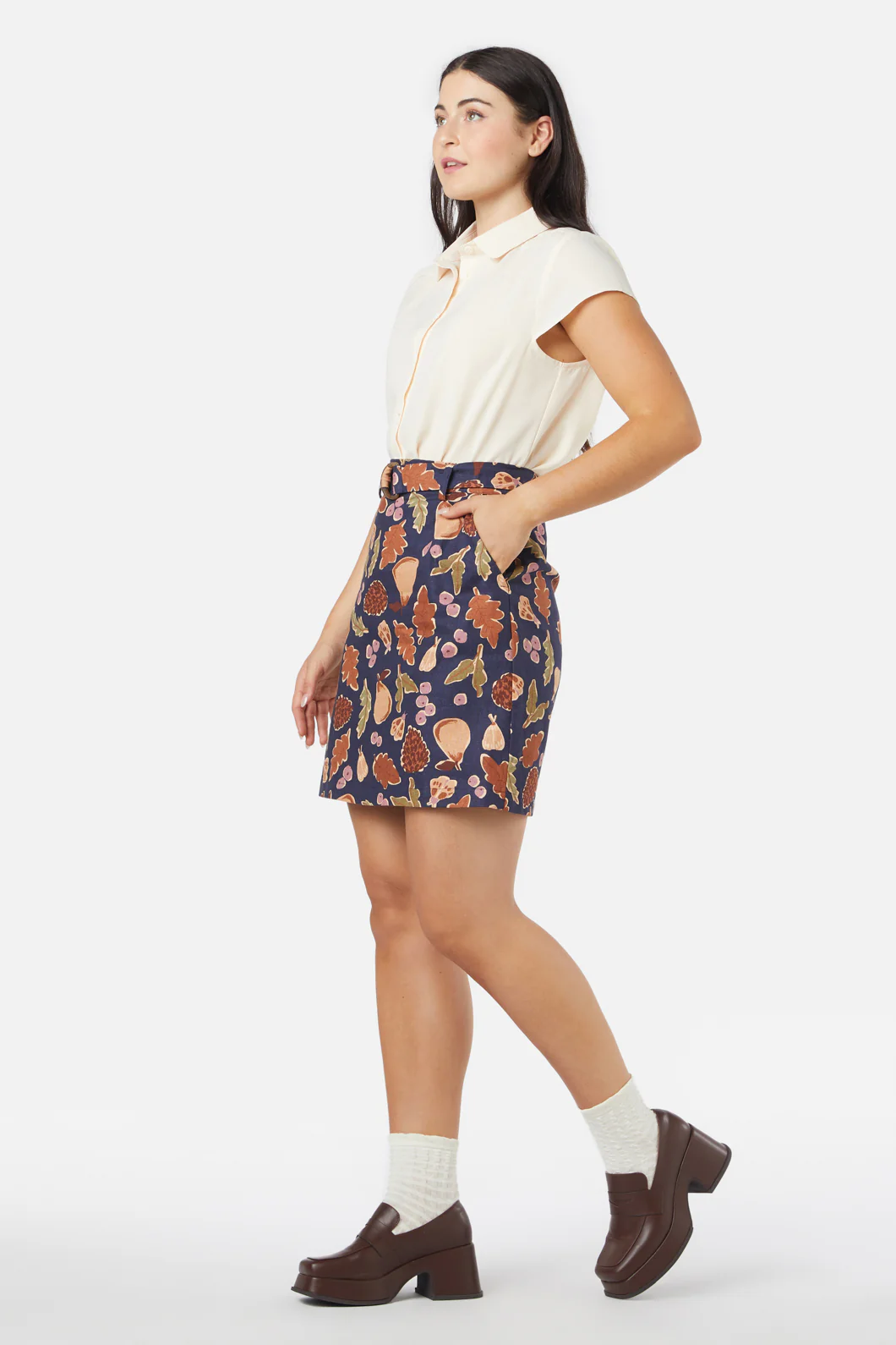 Forest Print Skirt - Image 7