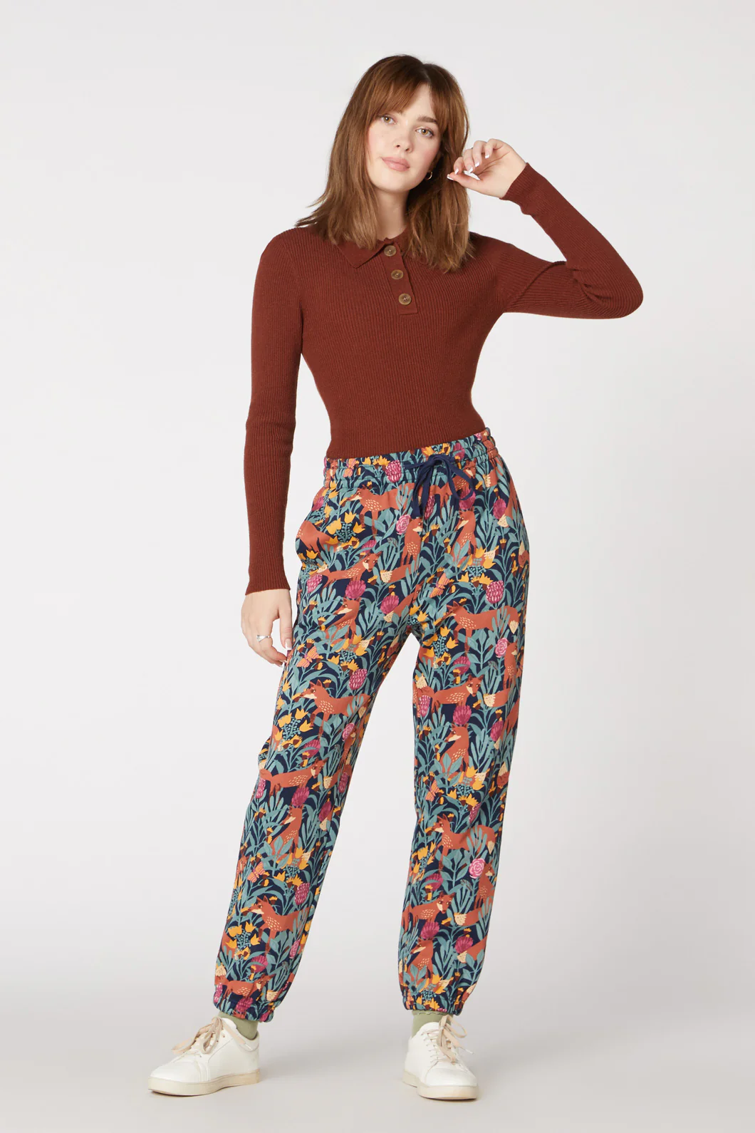 Foxy Garden Track Pants - Image 3