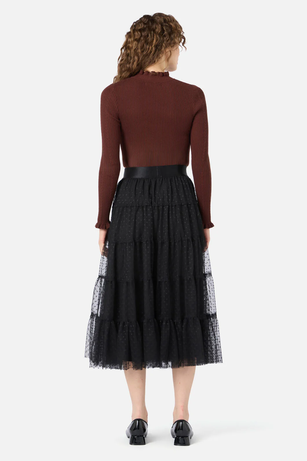 Francesca Tulle Midi Skirt - Image 3
