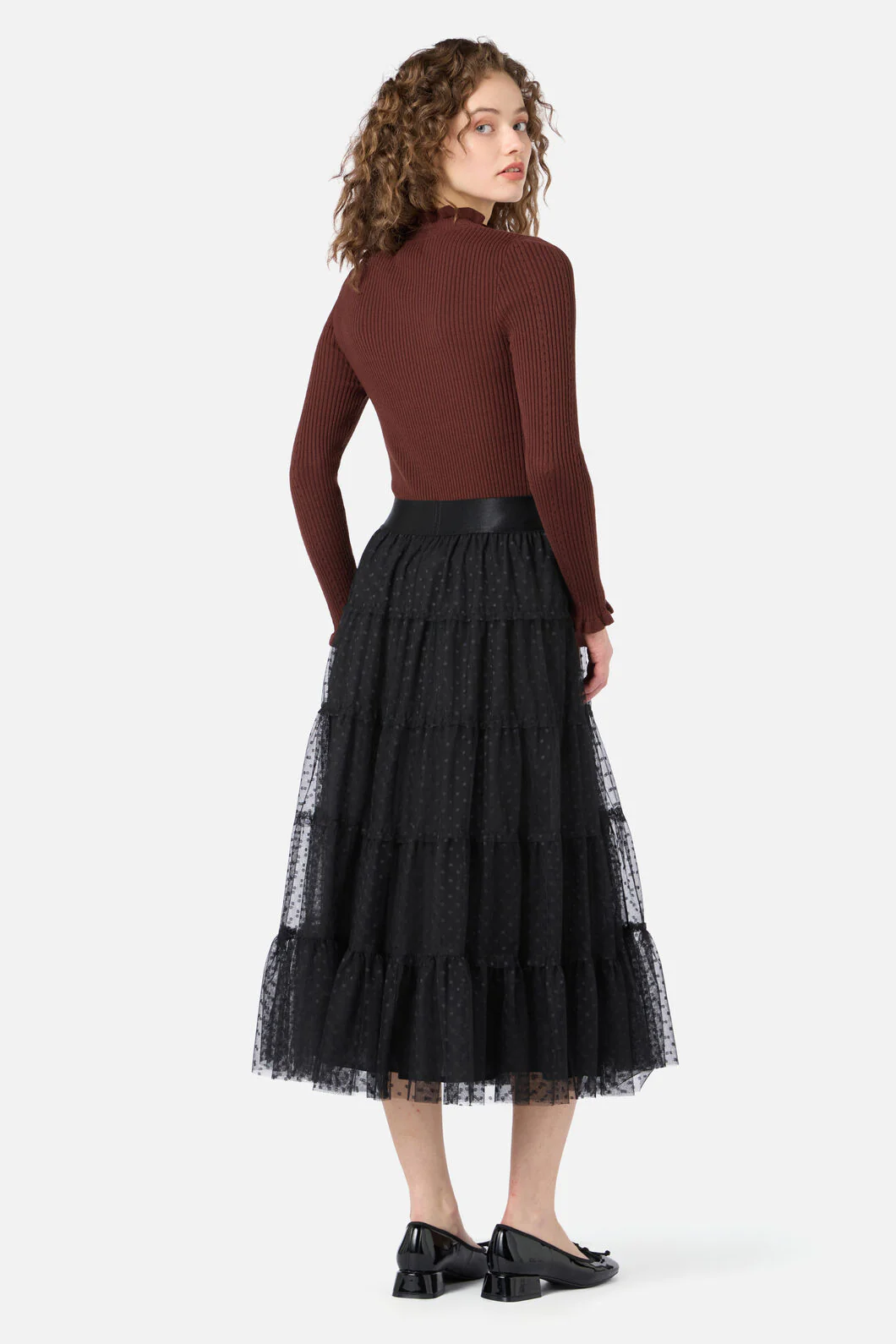 Francesca Tulle Midi Skirt - Image 4