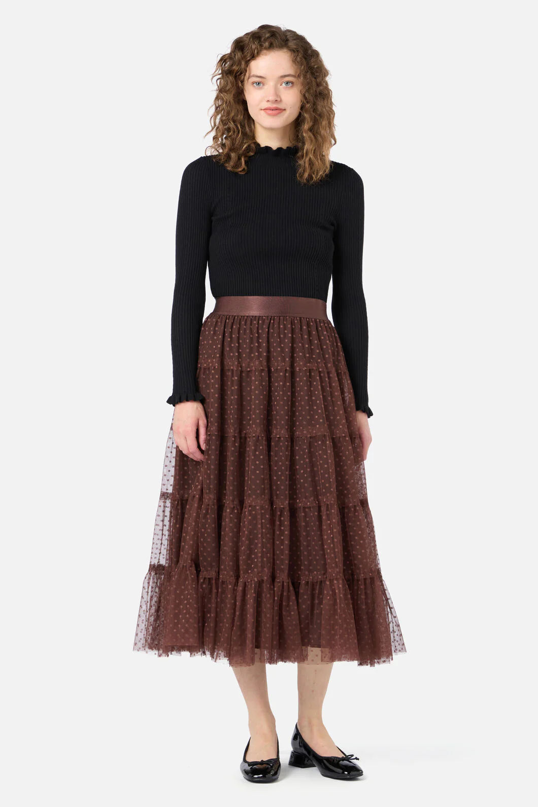 Francesca Tulle Midi Skirt - Image 7