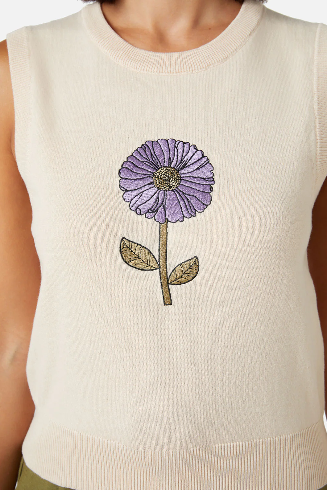 Fresh Blooms Emb Vest - Image 5