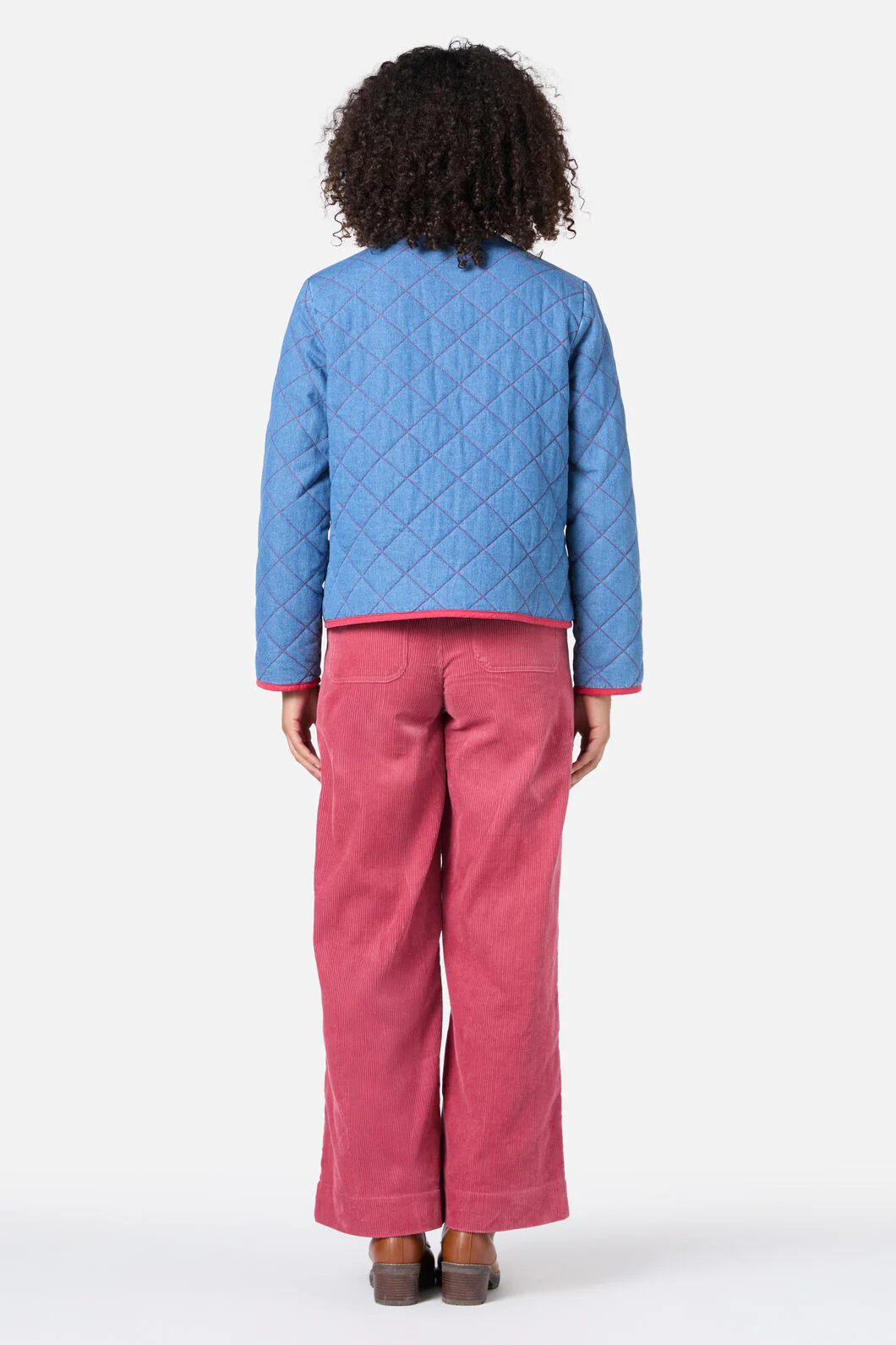 Fruit Emb Quilted Jacket - Image 6