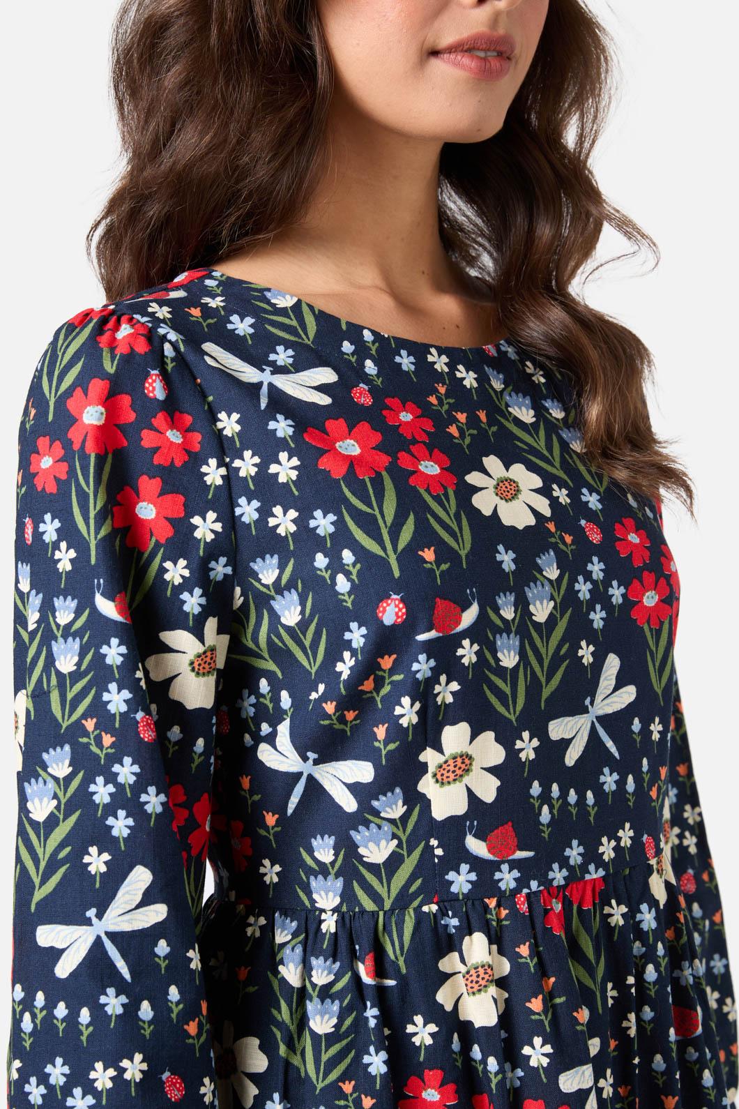 Garden Life Midi Dress - Image 8