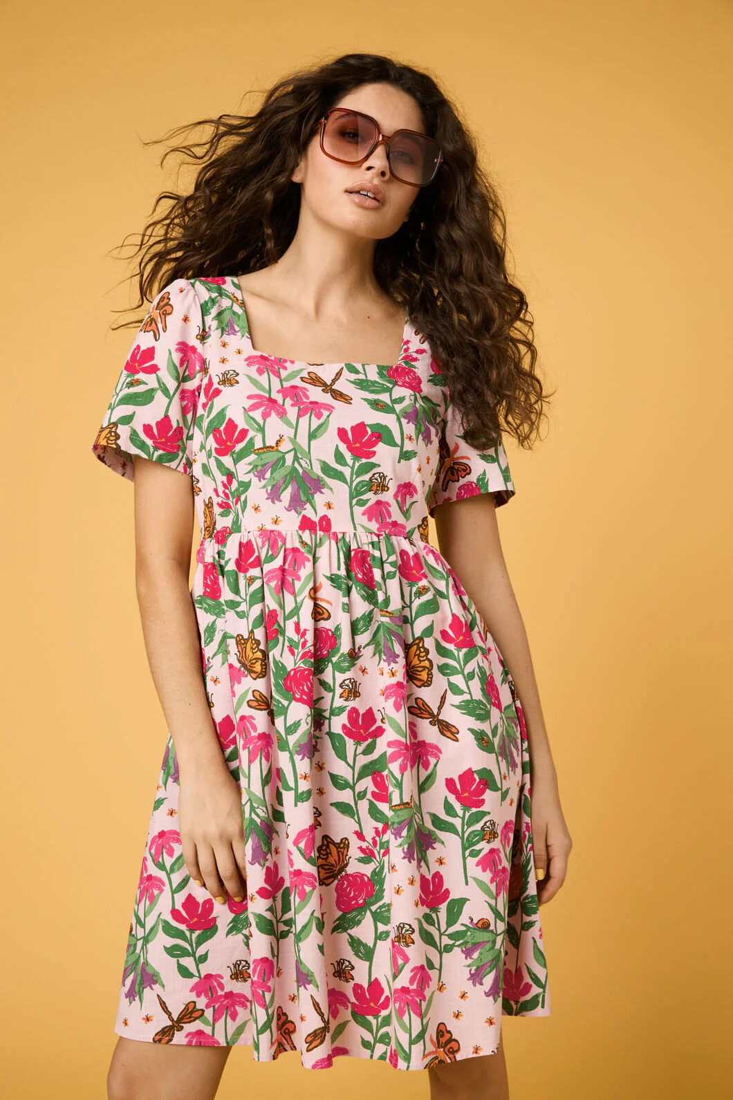 Garden Party Smock Dress - Image 4